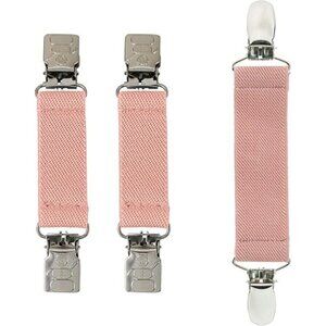 Hold’Em Mitten & Hat Clip Set Toddler Kids Sturdy Super Tight Grip - Peach
